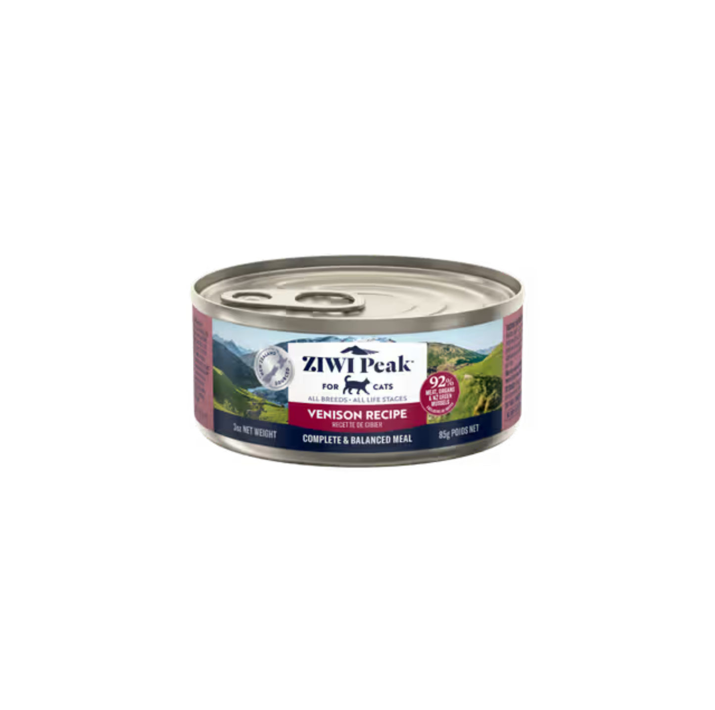 ZIWI Venison All Lifestage Wet Cat Food Cans 85g