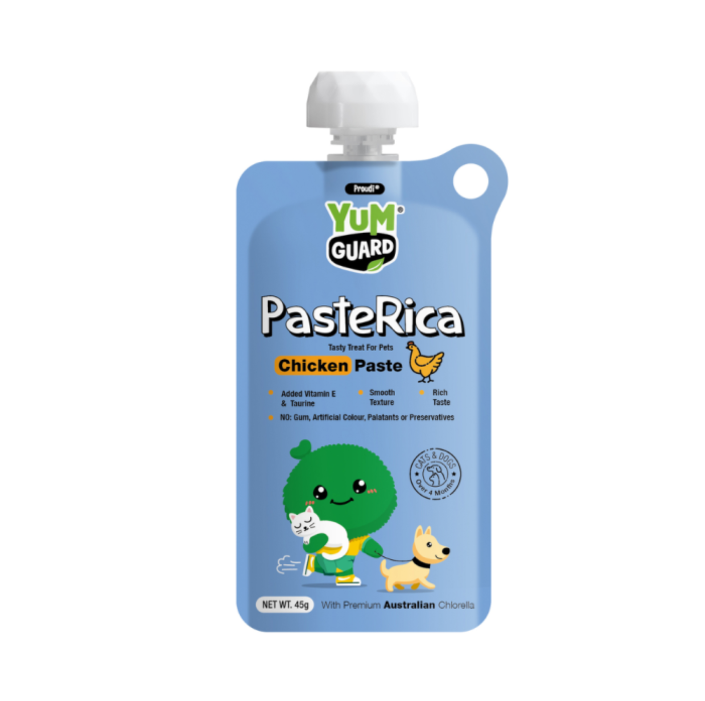 YumGuard Paste Rica Chicken Paste Treat for Dogs & Cats