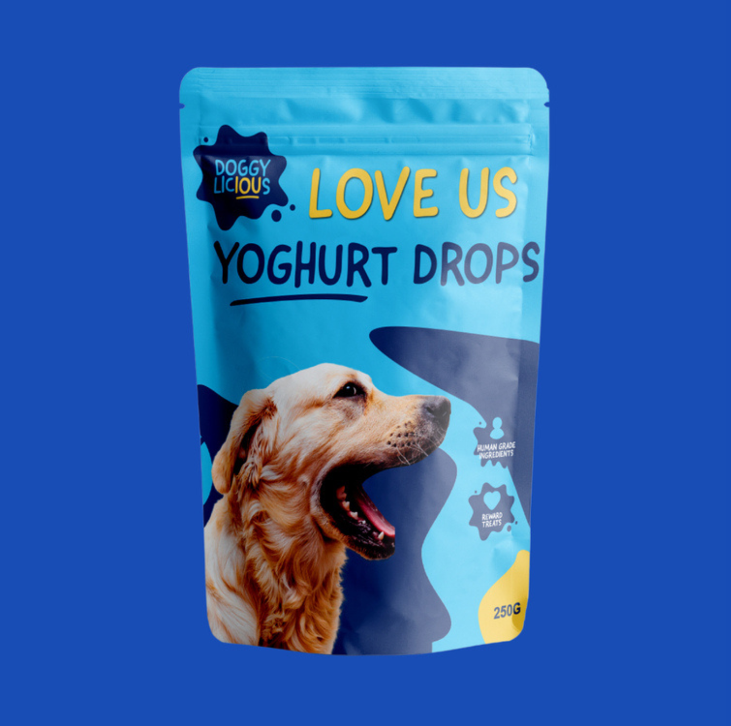Doggylicious Yoghurt Training Treats 250g