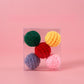 Colour Plush Ball Set Cat Toy Dog Toy (5pcs)