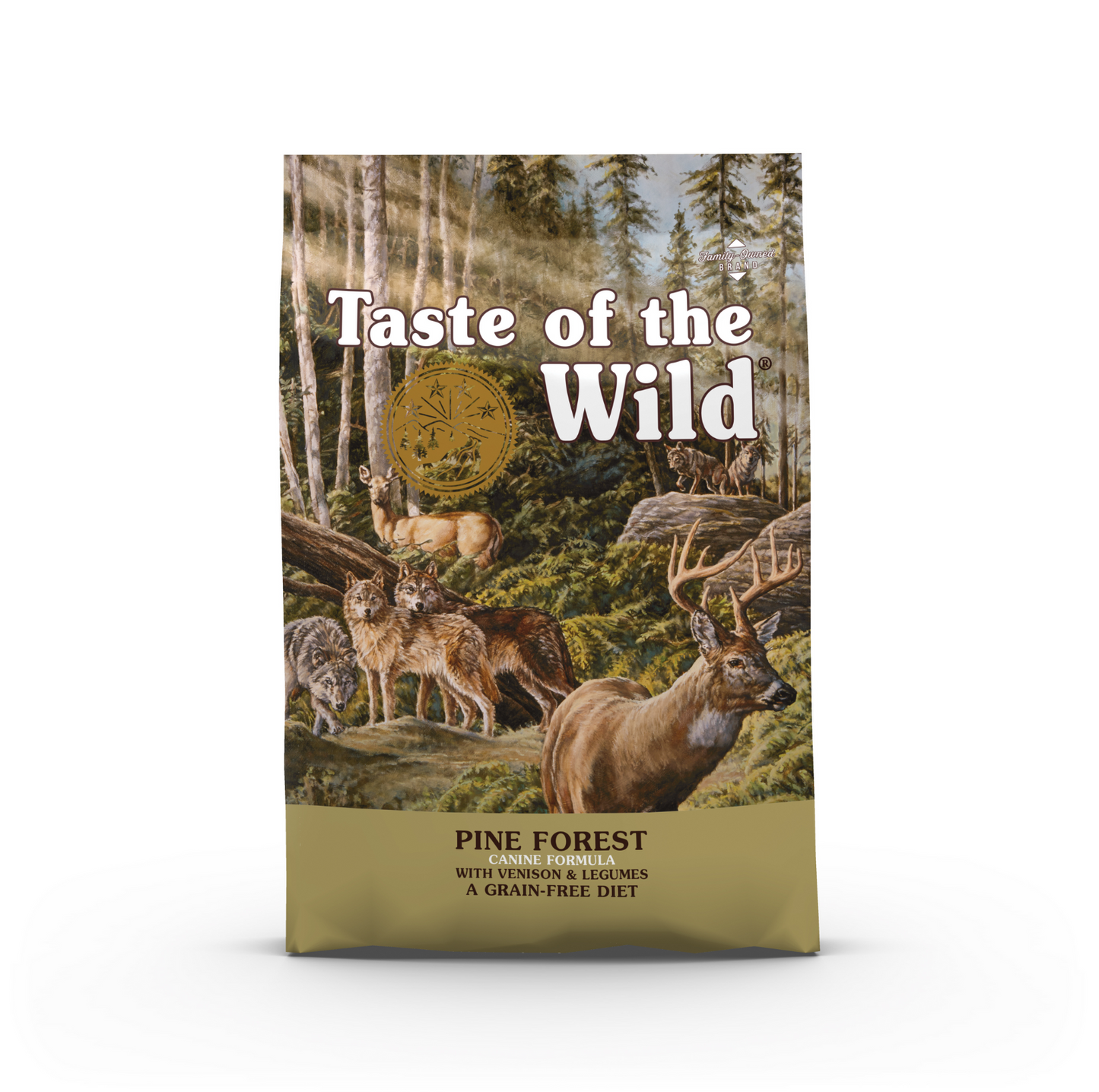 TASTE OF THE WILD Grain Free - Pine Forest Canine Dog Dry Food 12.2kg