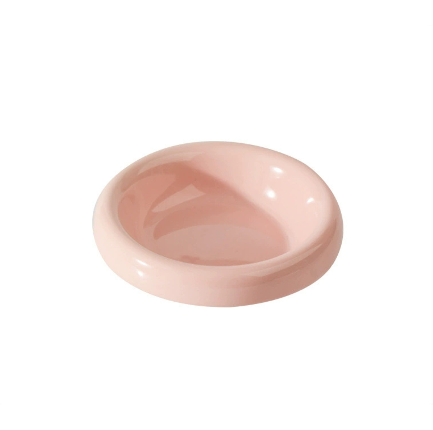 Aura Ceramic Pet Bowl with Metal Stand