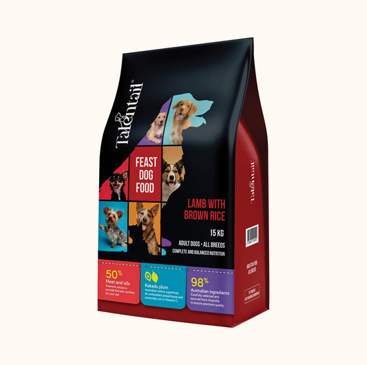 Talentail Adult Dog Food Lamb with Brown Rice 15kg