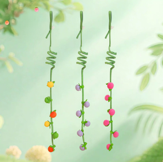 Fruit Vine Catnip Hanging Cat Toy with Bells