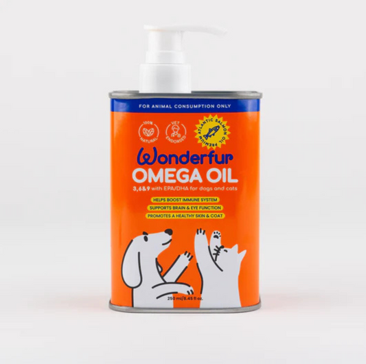 Wonderfur Super Omega Oil for Dogs & Cats 250mL