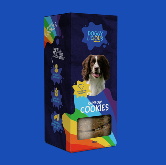 Doggylicious Rainbow Cookies