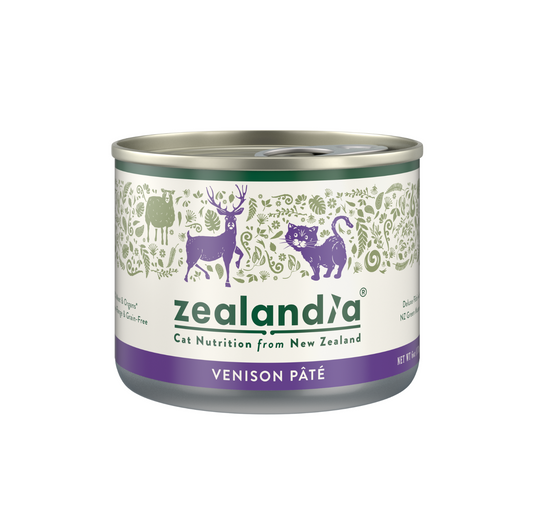 Zealandia Grain Free Venison Pate Adult Cat Wet Food 170g