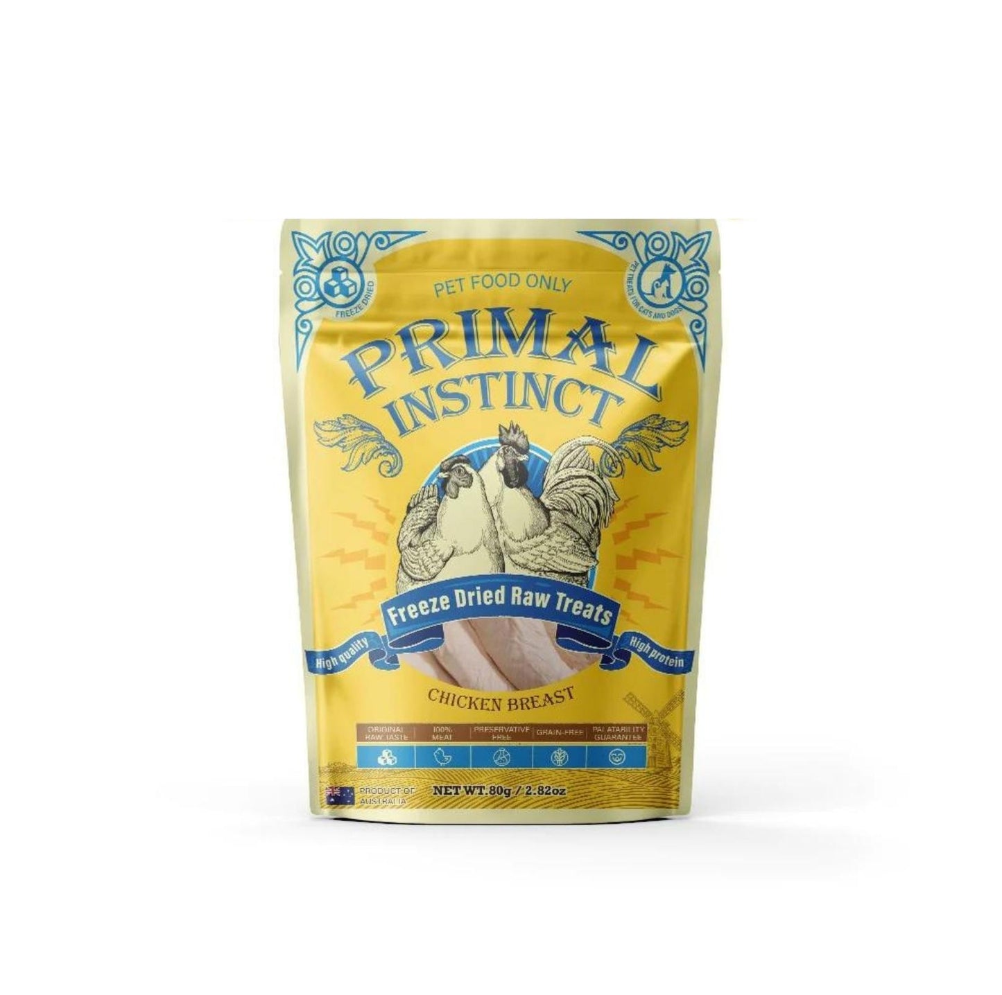 PRIMAL INSTINCT Freeze Dried Pet Treat-80G