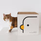 PURROOM Little Chicken Series: Square-Shaped Cat Scratcher House