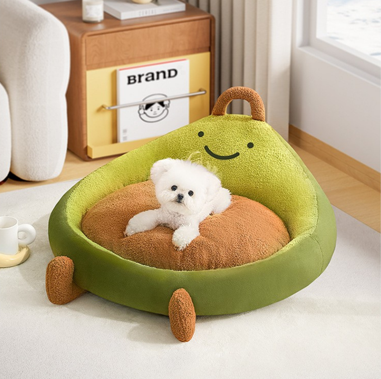 Avocado Cuddle Pet Bed