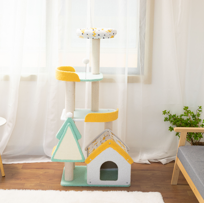 Fairy Tale Paradise Non-Stick Cooling Cat Tree