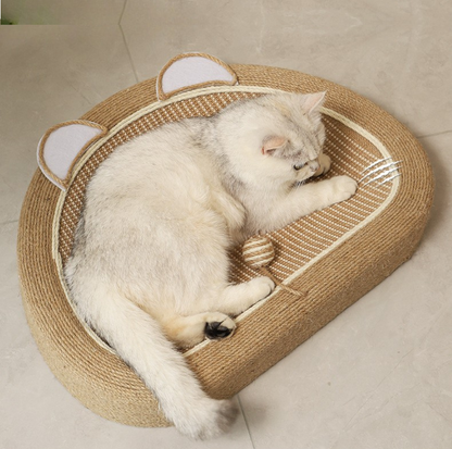 Bear Sisal Cat Scratching Bed