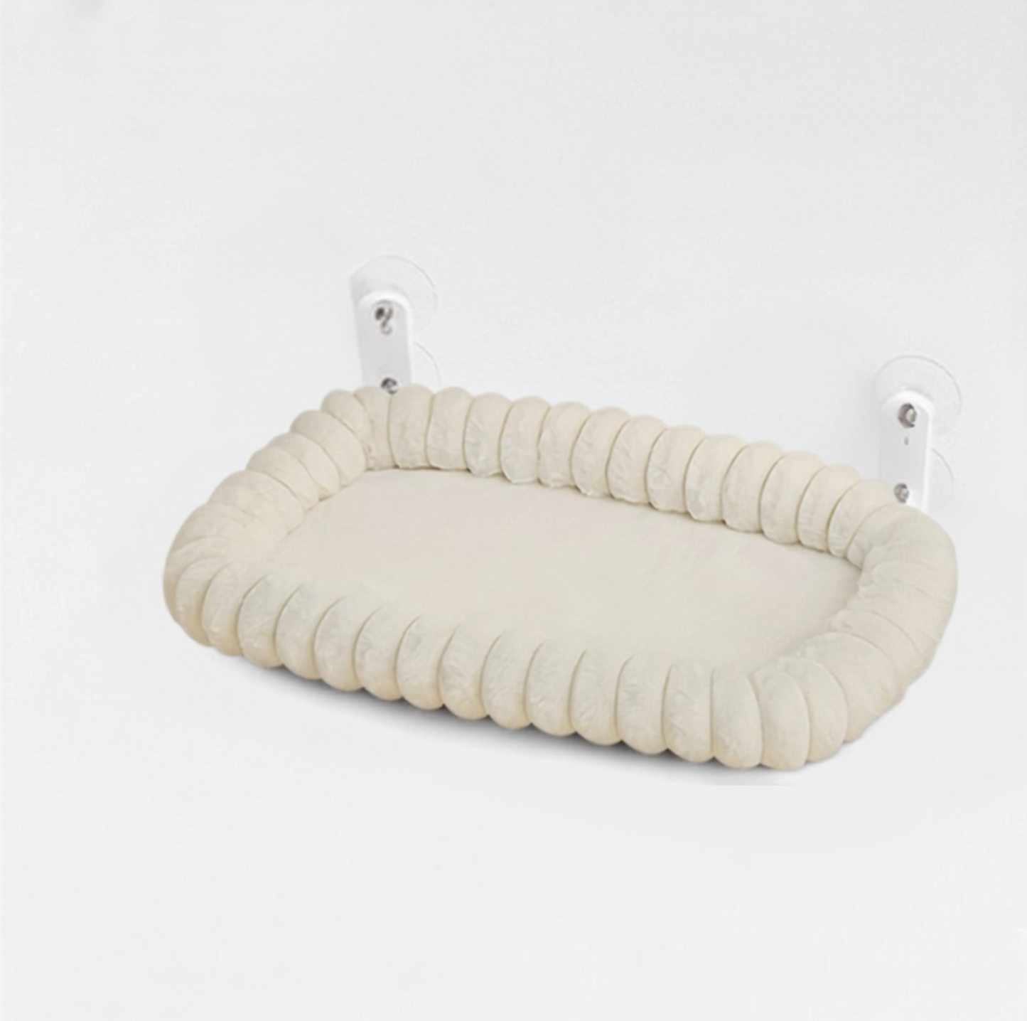 Faux Fur Suction Cup Cat Window Hammock