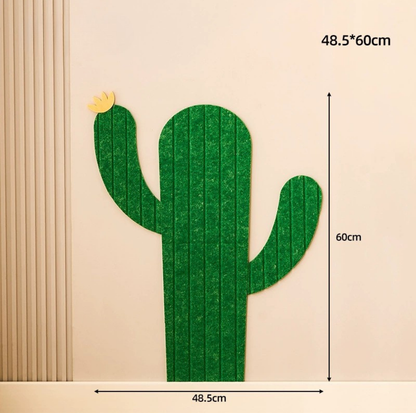 Cartoon Felt Wall Cat Scratching Mat