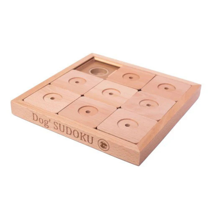 Wooden Puzzle Toy – Sudoku Medium Expert Classic for Dogs