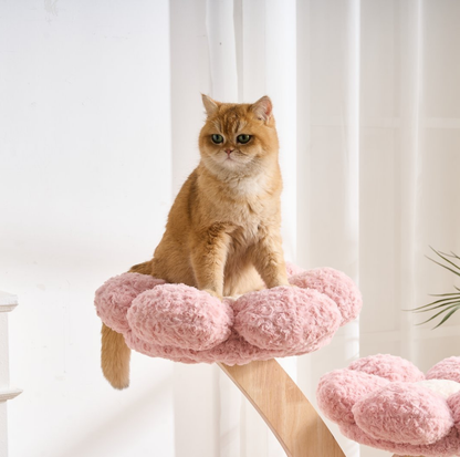 Flower Series Cat Tree – 4 Platforms