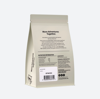 RAFA Raw Freeze-Dried Treats | Human-Grade Emu Steak