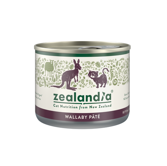 Zealandia Grain Free Wallaby Pate Adult Cat Wet Food 170g