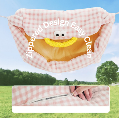 Gingham Sofa-Style Pet Bed – Soft, Supportive & All-Season Comfort