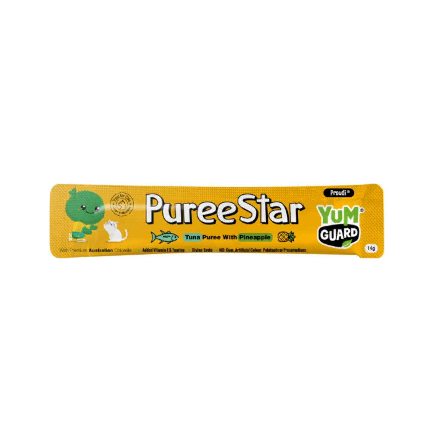 Puree Star Tuna And Pineapple Cat Treat 6*14g