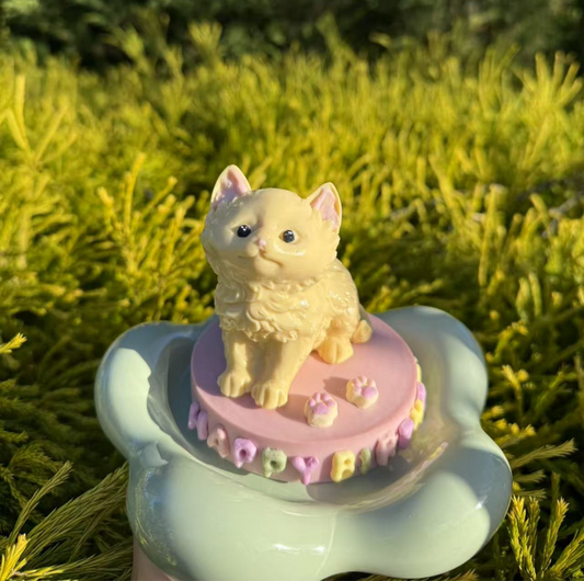 Le Petit Paws: Cat Birthday Cake