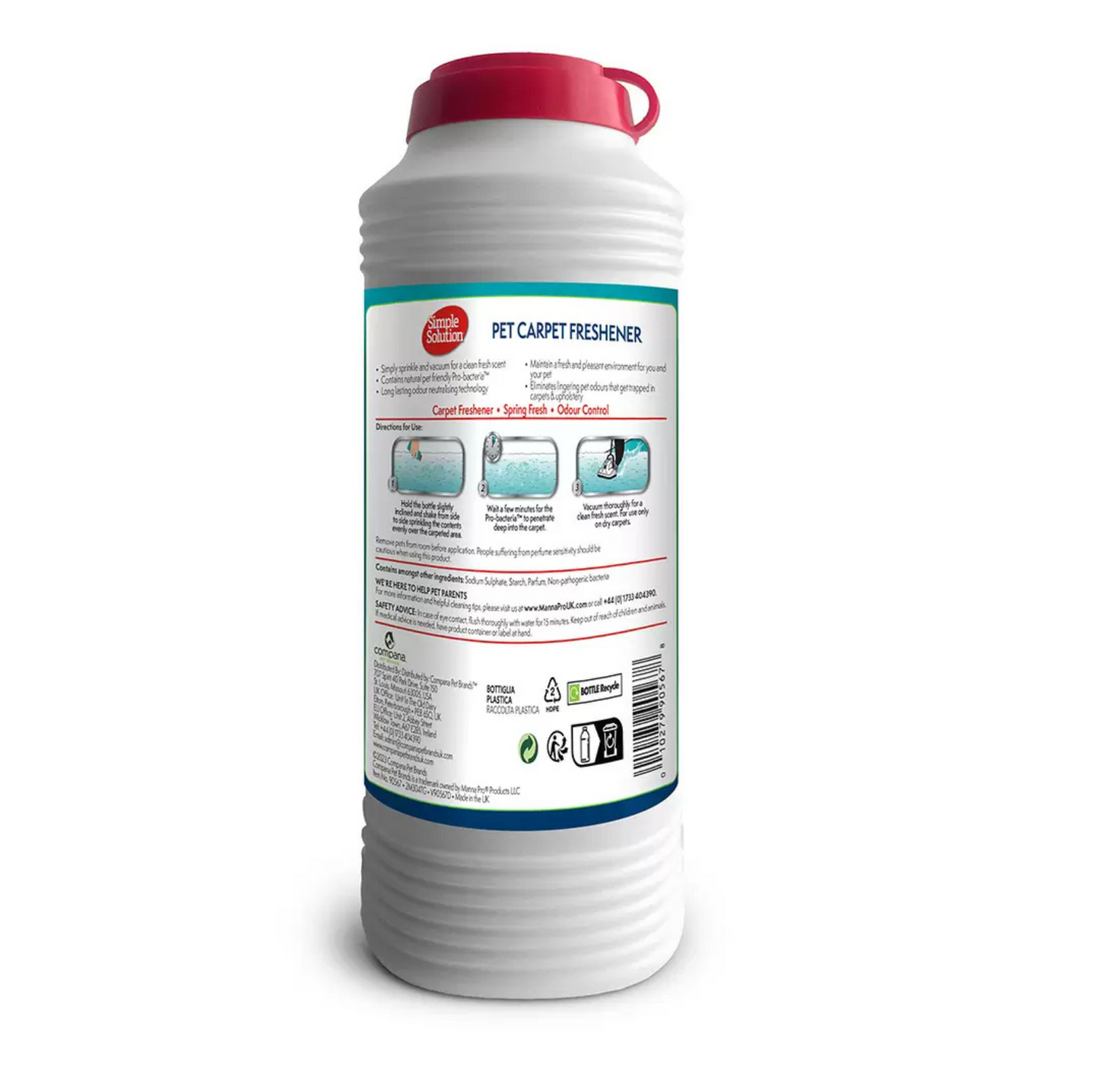 SIMPLE SOLUTION Pet Carpet Freshener Powder