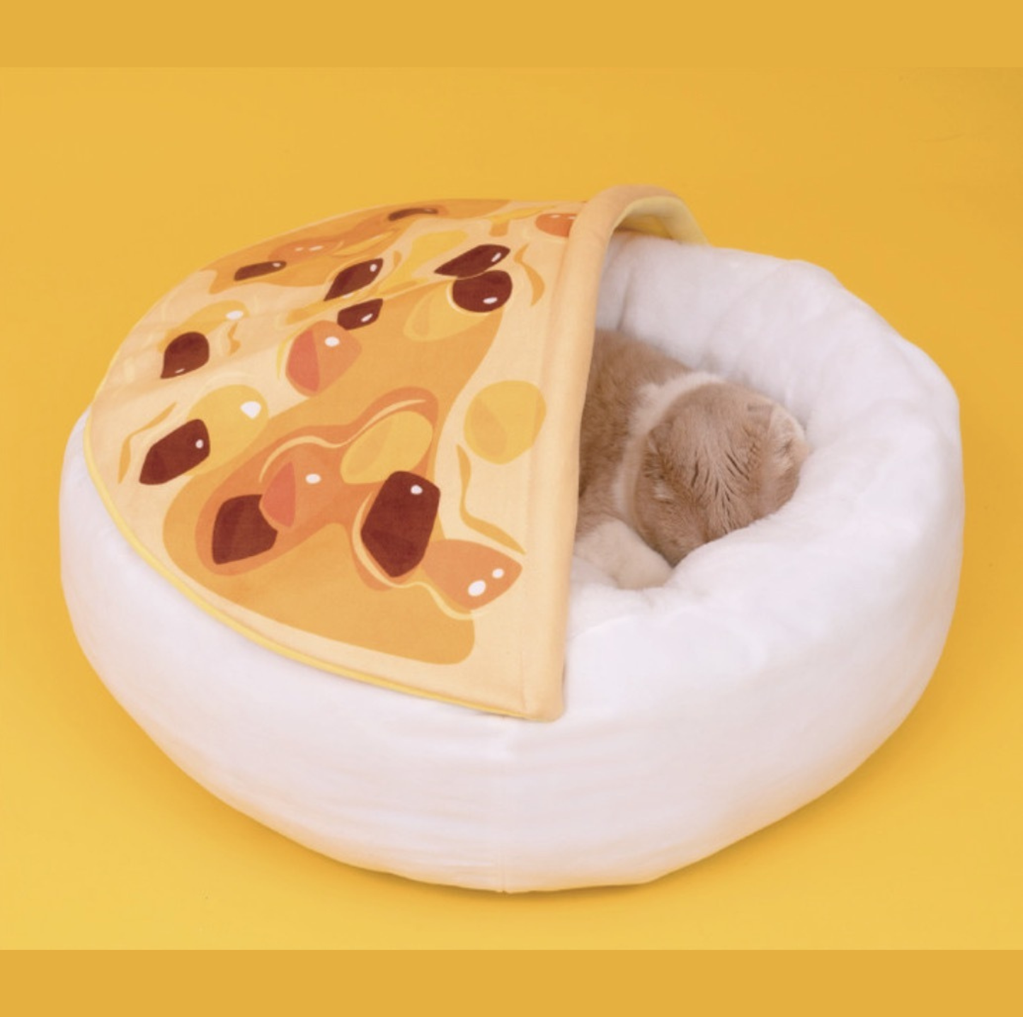 PurLab Curry Rice Pet Calming Bed