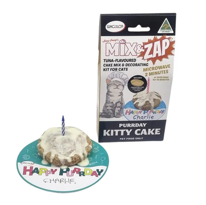 Wagalot Mix & Zap Kitty Cat Cake Kit Cat Treat