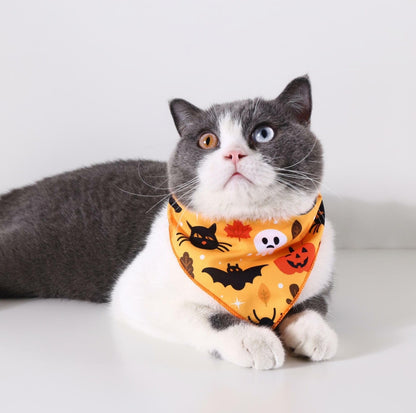 Halloween Paw-ty Pet Bandana: Ultimate Celebratory Gear for Festive Furballs