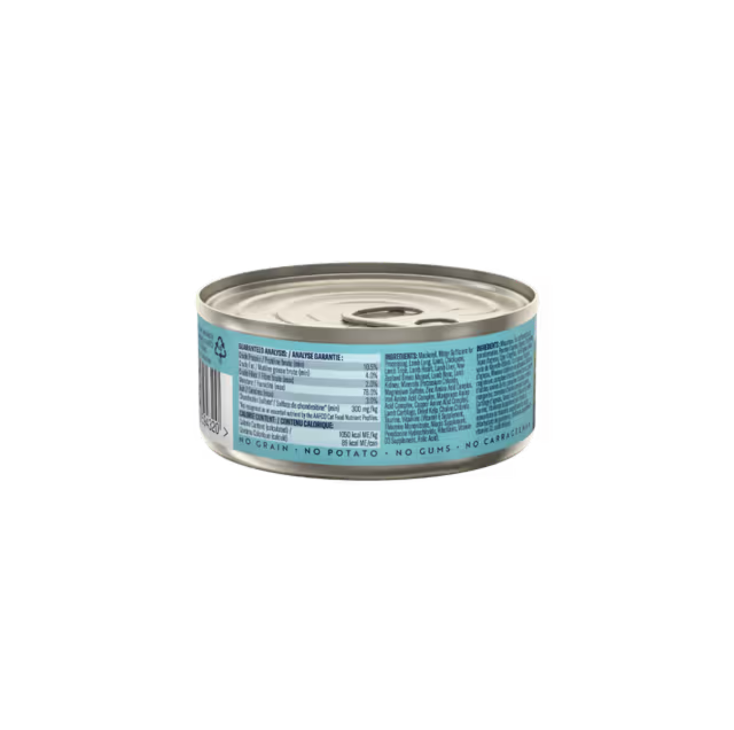 ZIWI Mackerel And Lamb All Lifestages Wet Cat Food Can 85g