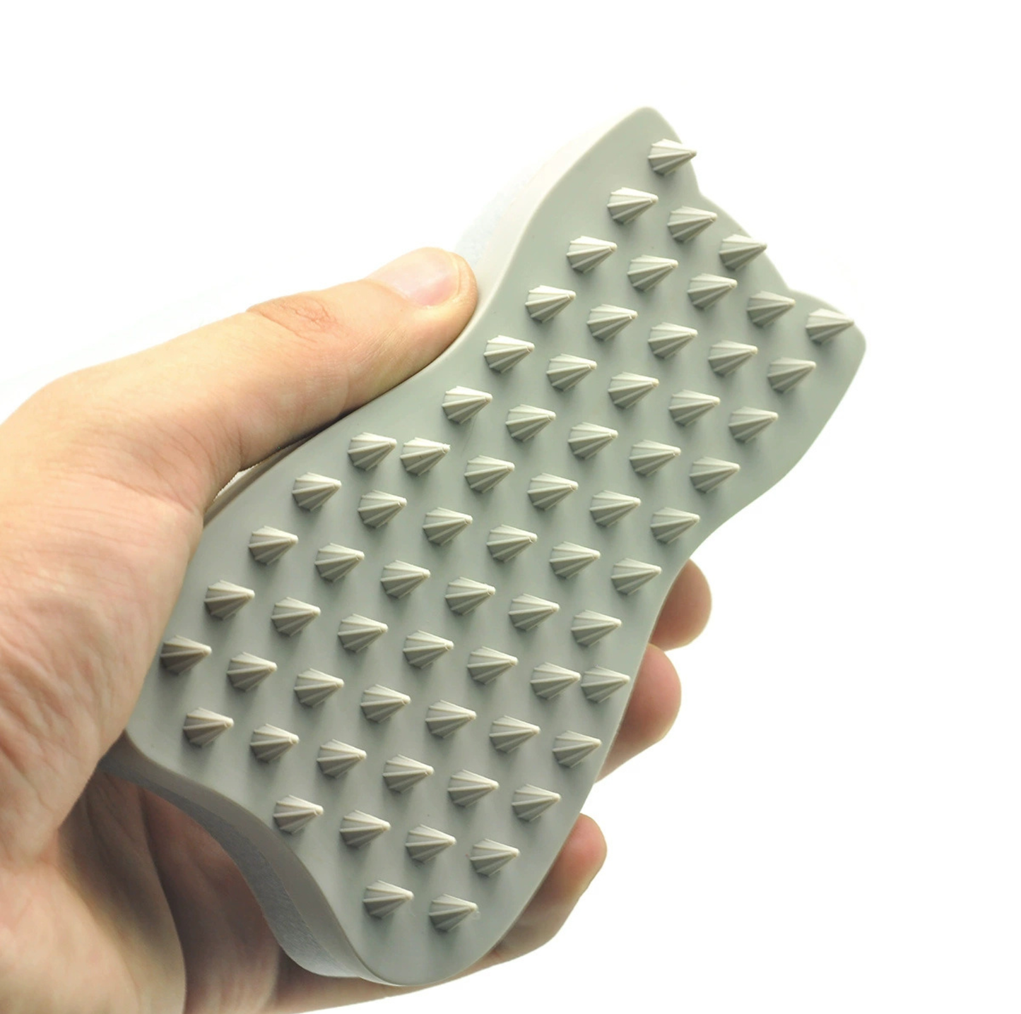 Dual-Sided Silicone Grooming and Lint Remover for Pets and Home