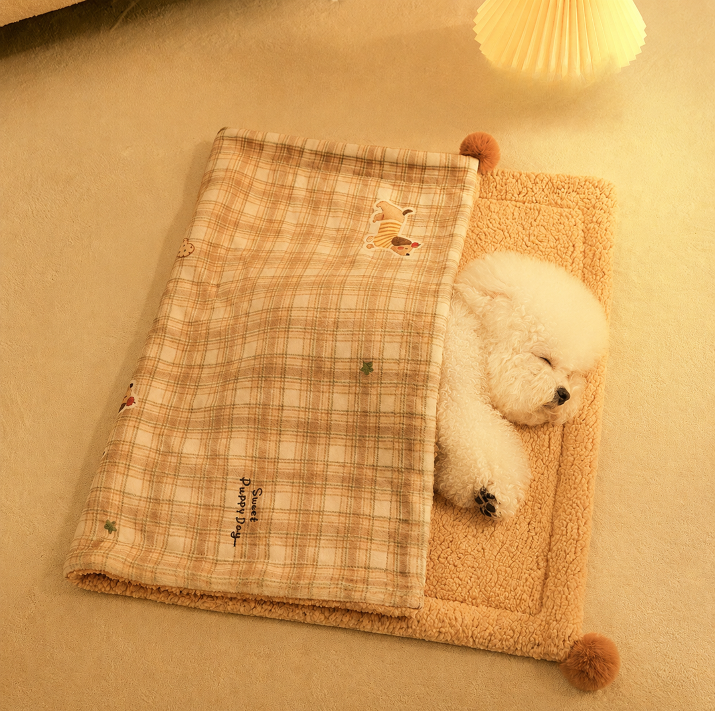 All-Season Double-Sided Pet Blanket