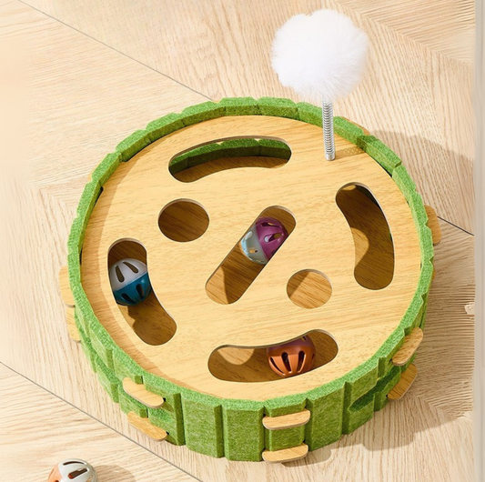 Cat Teasing & Puzzle Play Box