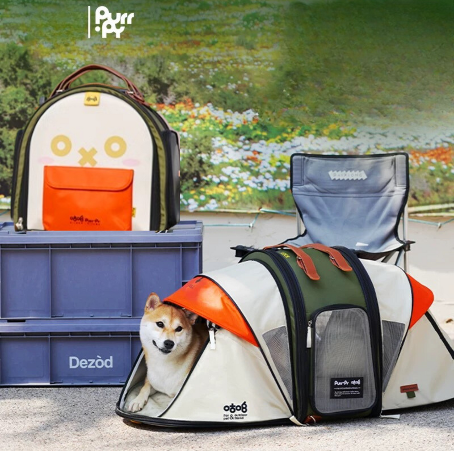 Purrpy Multifunctional Pet Backpack & Tent