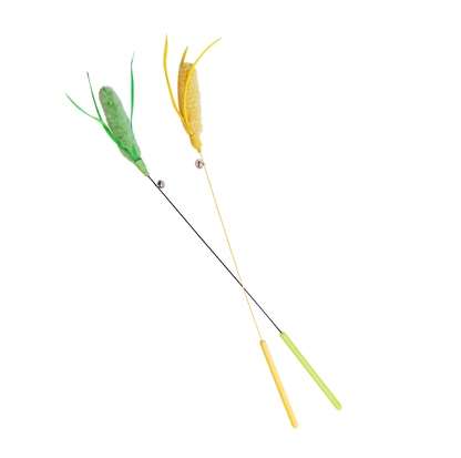 Barley-Shaped Cat Teaser Wand