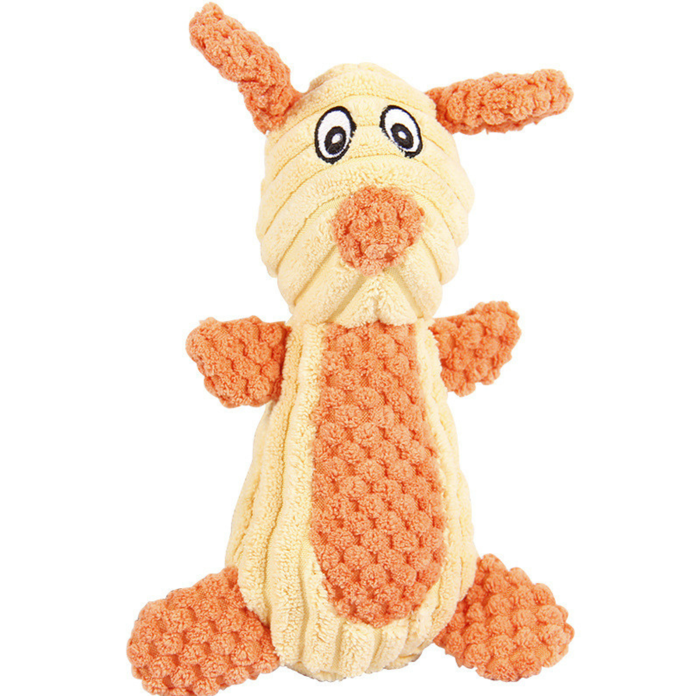 Squeaky Animal Plush Dog Toy – Elephant, Pig & Rabbit for Small & Medium Dogs