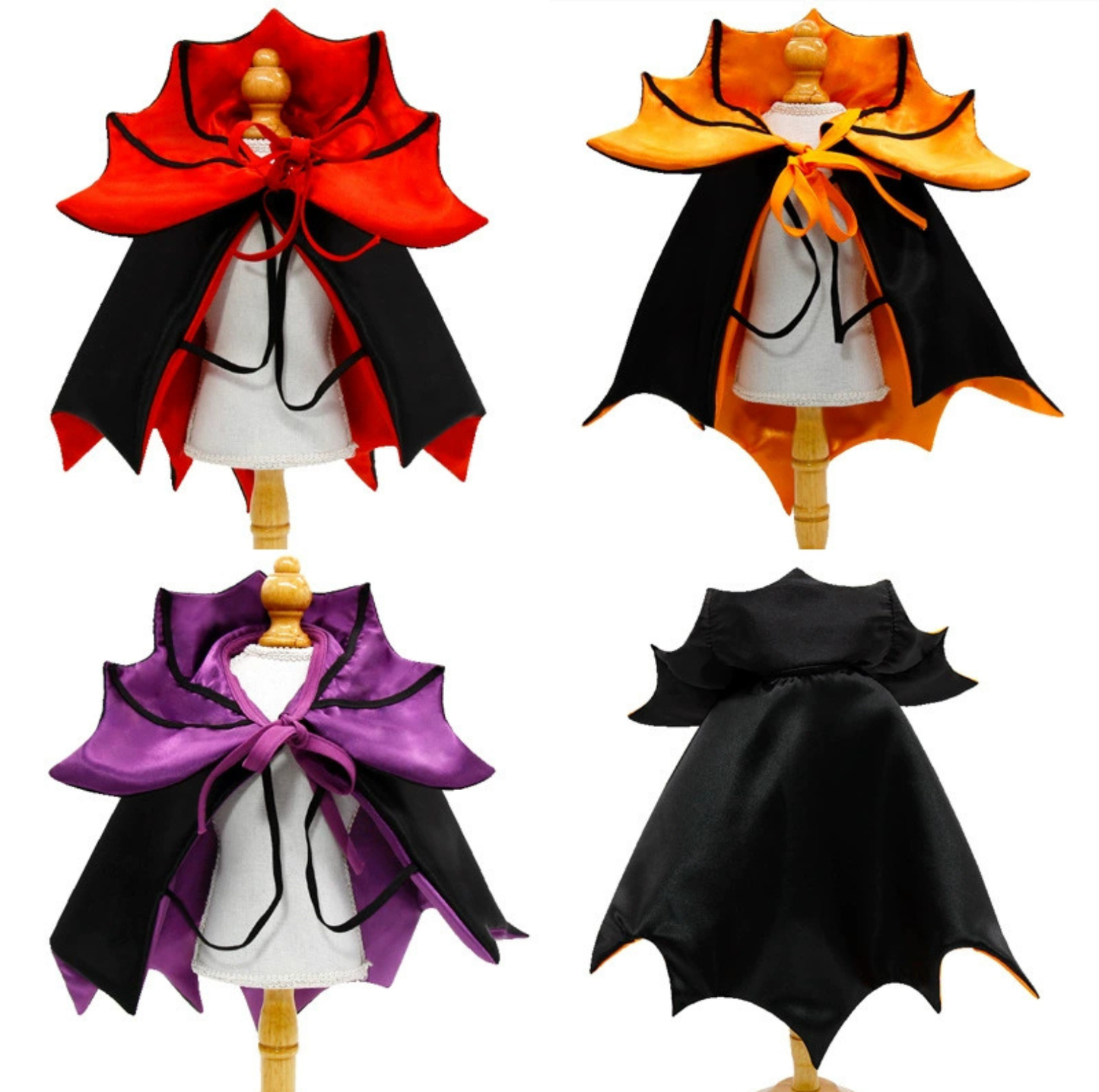 Halloween Vampire Cape for Cats and Dogs