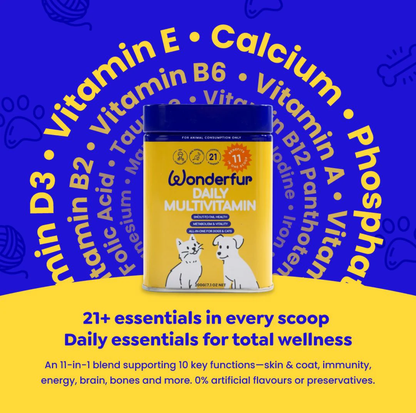 Wonderfur Daily Multivitamin for dogs and cats 200g