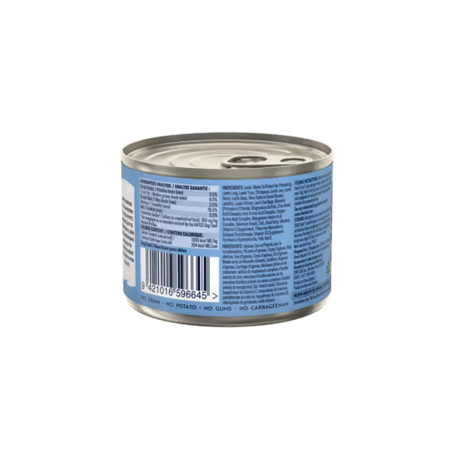 ZIWI Lamb Recipe All Lifestage Wet Dog Food 170g