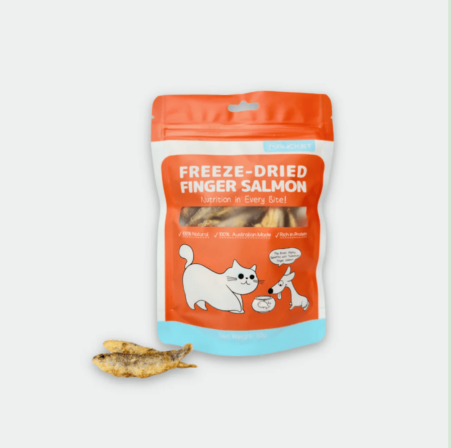 Freeze-Dried Finger Salmon Treat - 50g