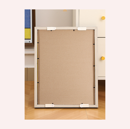 Framed Sisal Cat Scratching Board – Wall-Mounted Decorative Vertical Cat Scratcher