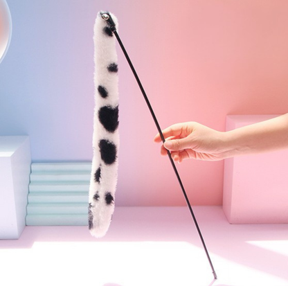 Fluffy Long Tail Interactive Cat Wand