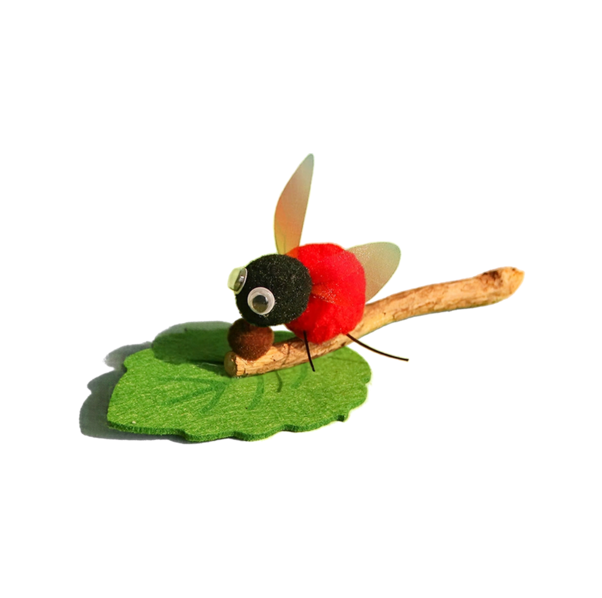 Cartoon Insect Silvervine Cat Chew Toy