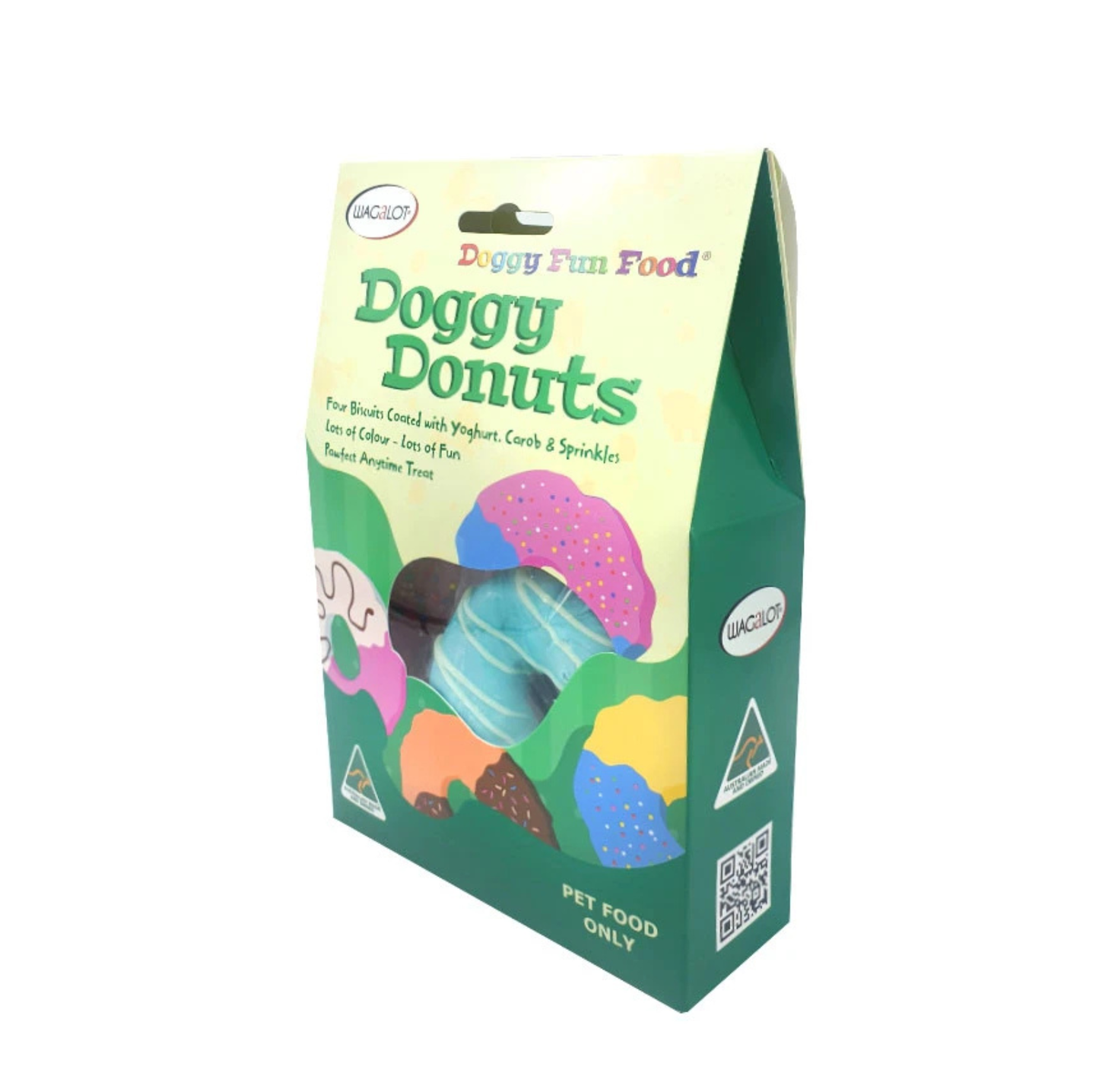 Wagalot Doggy Fun Food Donuts (4 Pack)