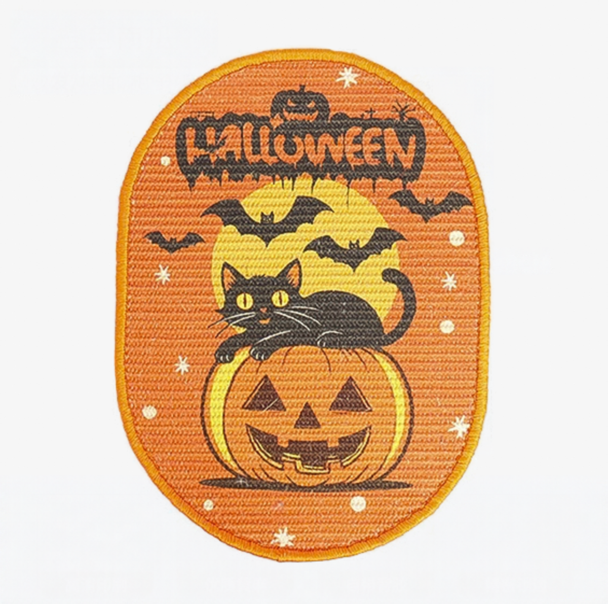 Halloween Self-Adhesive Sisal Cat Scratcher Mat