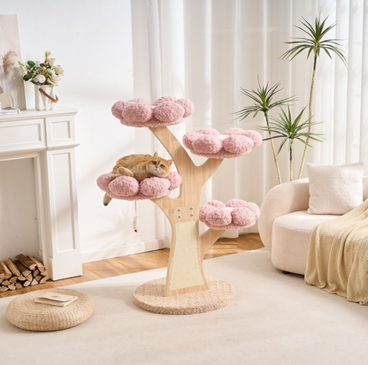 Flower Series Cat Tree – 4 Platforms