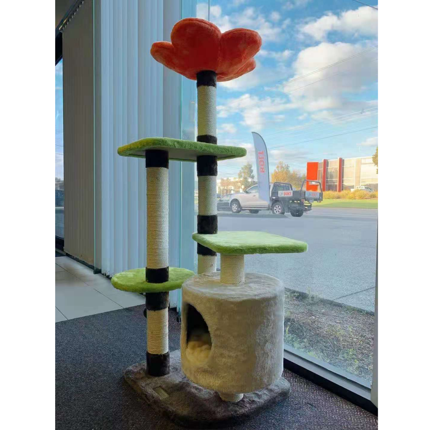 118cm Flower Cat Tree Tower