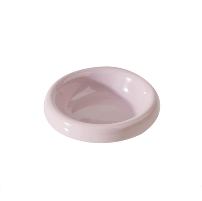 Aura Ceramic Pet Bowl with Metal Stand