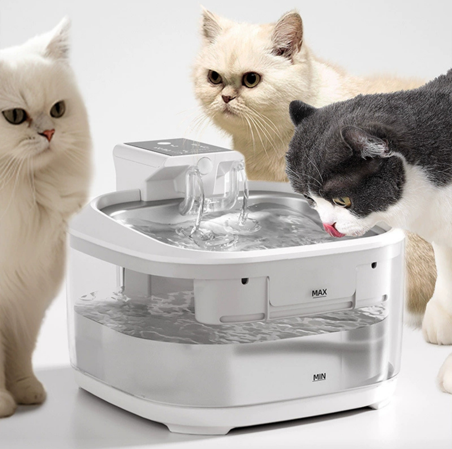 4.5L Rechargeable Wireless Pet Water Fountain