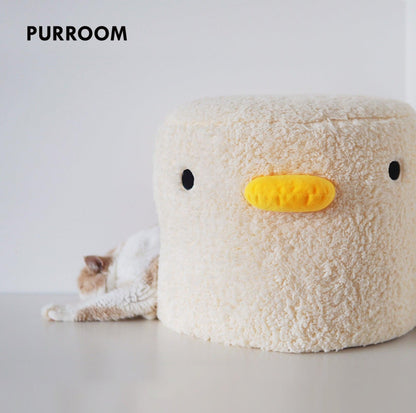 PURROOM Little Chicken Series- Enclosed Plush Pet Bed